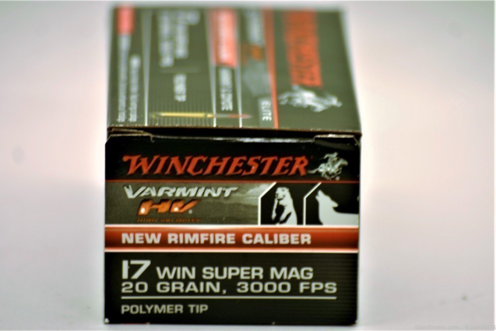 17 WSM Winchester 17WSM Winchester Super Magnum 20 Grain V-Max 3000FPS 50 -img-3