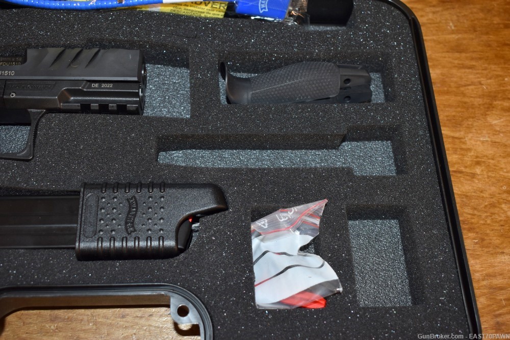 Walther PDP Compact 4" 9MM Pistol - Case (2) 15RD Mags Optic Ready-img-2