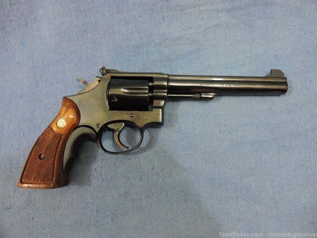S&W 14-3 6 in barrel, 38 spl revolver-img-1