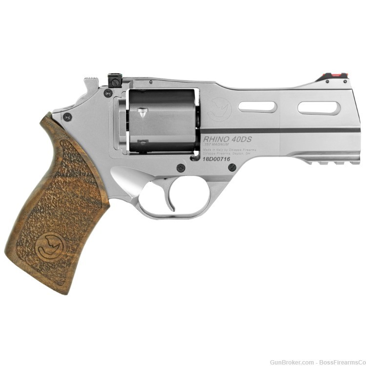 Chiappa Firearms Rhino 40SAR .357 Mag Revolver 4" Silver CF340.245-img-2