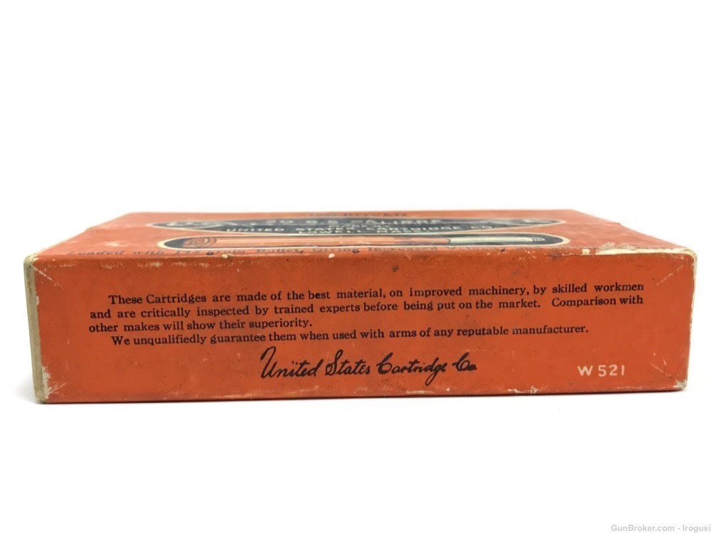 SEALED US Cartridge Co 6.5 Mannlicher Full Vintage Box 933-OX-img-2