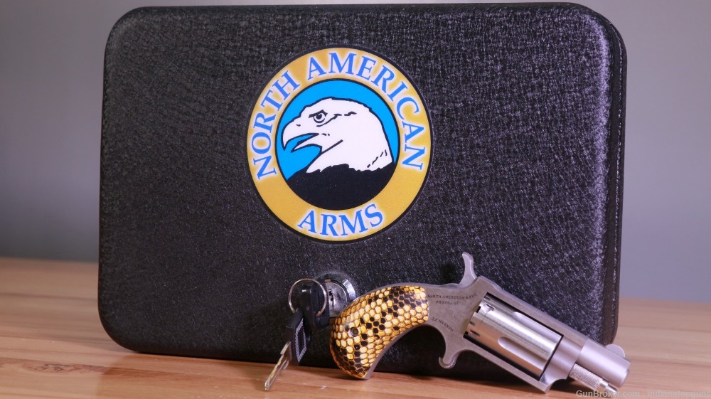 North American Arms NAA 22mag Revolver 5 Rounds 1.13" Barrel-img-13