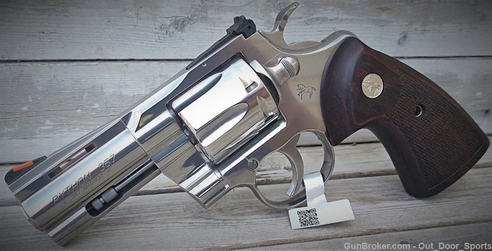 Colt Python .357 Magnum Revolver 3" Barrel Stainless/EZ PAY $136-img-1