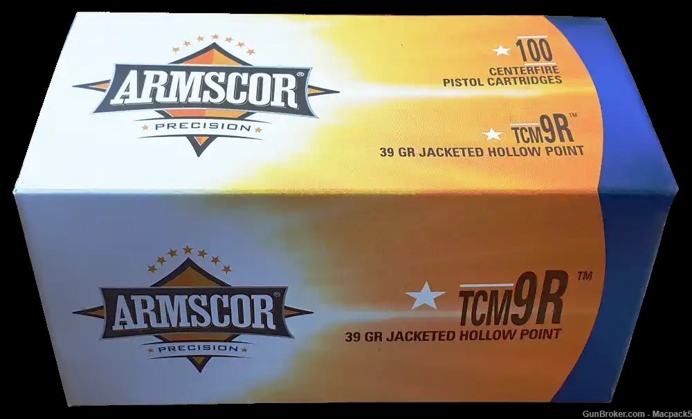 ARMSCOR 22TCM/TCM9R 39 GR Jacketed Hollow Point-img-0