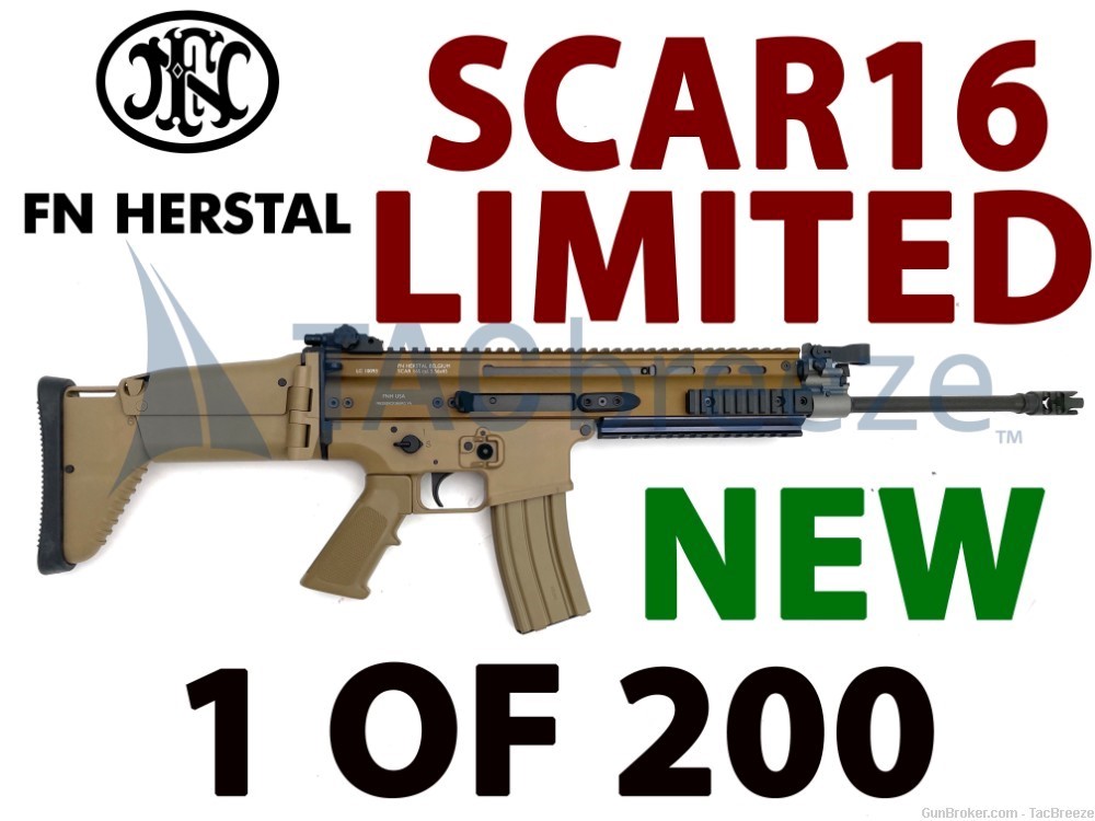 RARE FN SCAR 16 SCAR 16S LIMITED  SCAR16S SCAR16-img-0