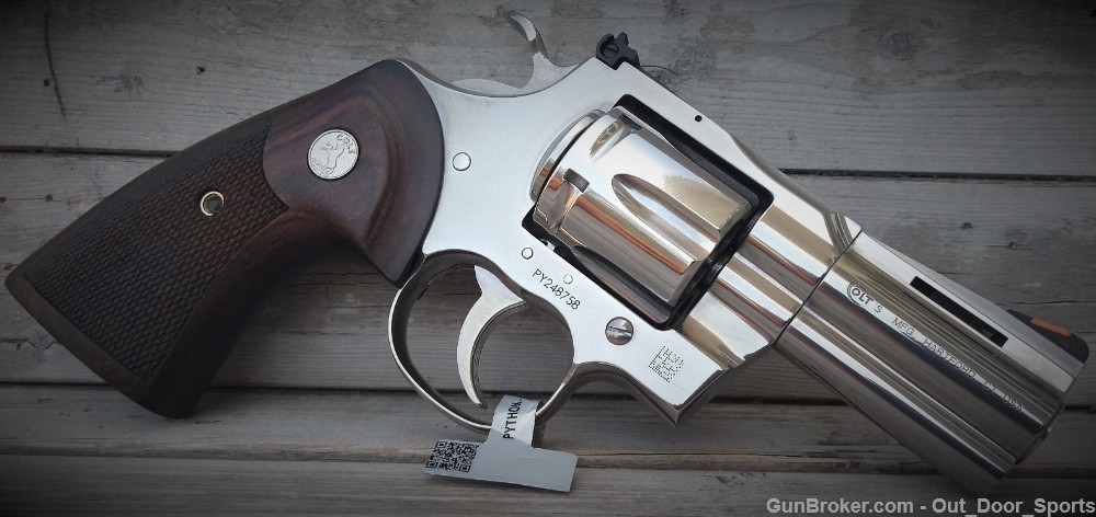 Colt Python .357 Magnum Revolver 3" Barrel Stainless/EZ PAY $136-img-0