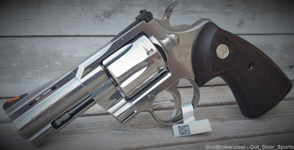 Colt Python .357 Magnum Revolver 3" Barrel Stainless/EZ PAY $136-img-3