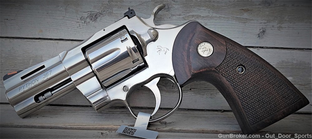 Colt Python .357 Magnum Revolver 3" Barrel Stainless/EZ PAY $136-img-2