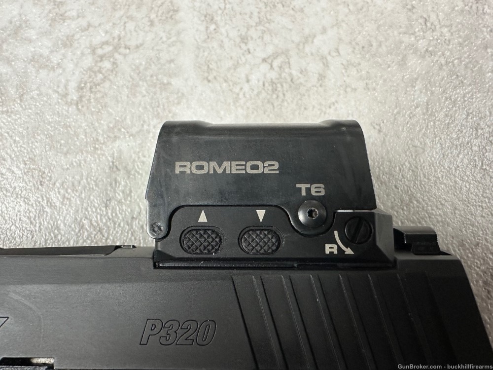 Sig Sauer P320  X-Ten 10mm with Romeo2 T6 Red Dot-img-2