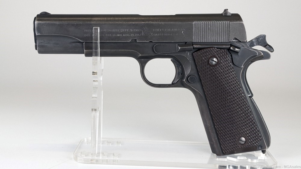 Colt's Manufacturing|Mod. 1911A1 Military|1944 Original|Very Good Condition-img-0
