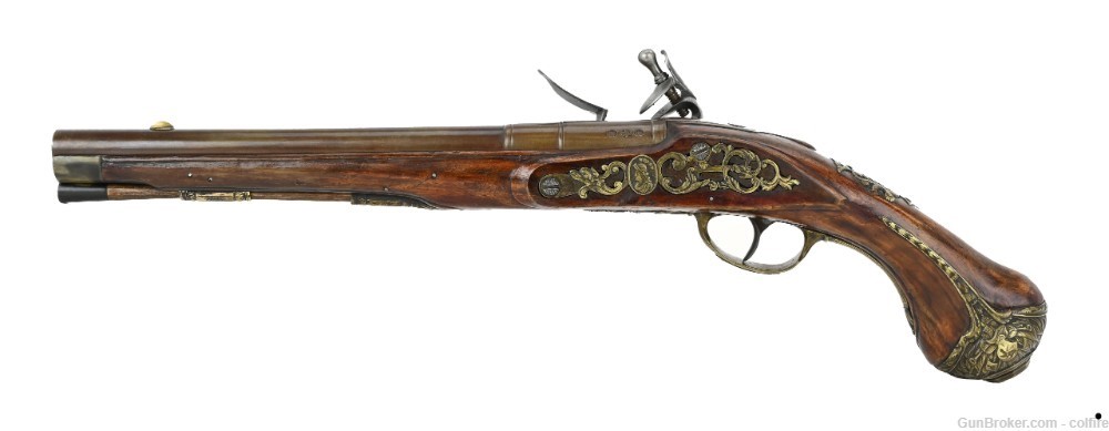 Fine Pair of English Flintlock Pistols (AH5778)-img-2