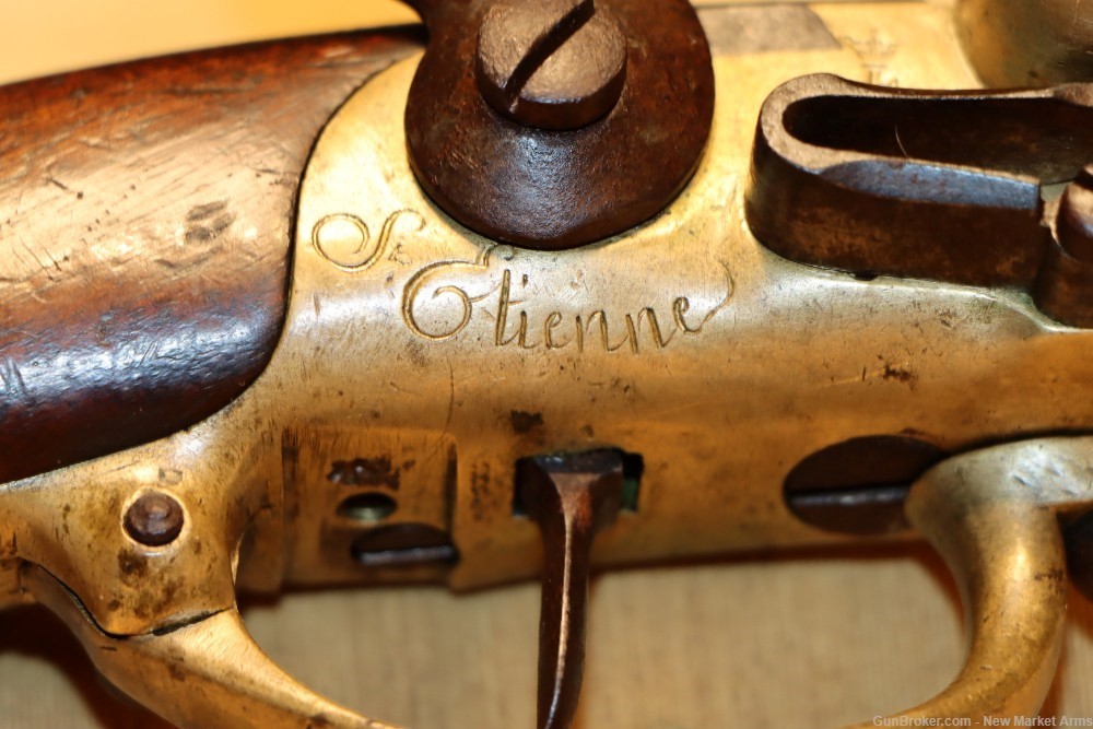 Rare US Revolutionary War-era French Model 1777 Flintlock Pistol c. 1780-img-9