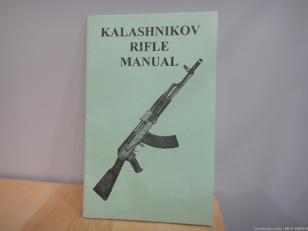 Kalashnikov AK47 AK74 Rifle Manual (G395)-img-0