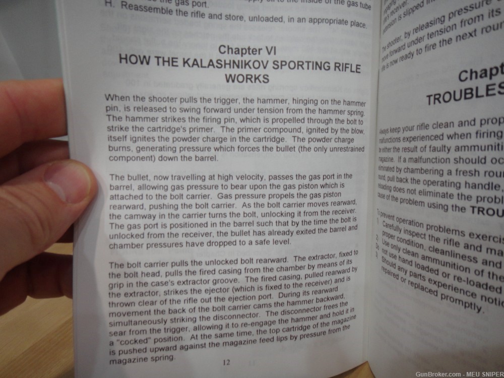 Kalashnikov AK47 AK74 Rifle Manual (G395)-img-7