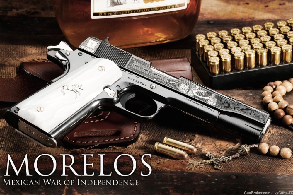 COLT 1911 .38 SUPER MEXICAN WAR OF INDEPENDENCE - MORELOS, #69 of 200-img-0