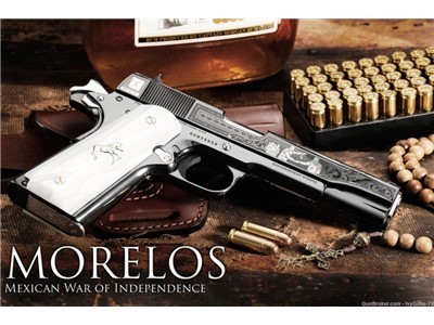 COLT 1911 .38 SUPER MEXICAN WAR OF INDEPENDENCE - MORELOS, #69 of 200