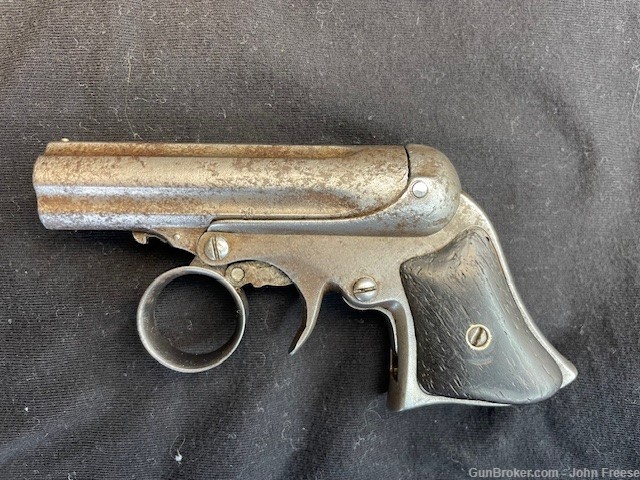 Remington-Elliot Ring Trigger .22 Rimfire Derringer “Pepperbox”-img-1
