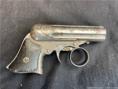 Remington-Elliot Ring Trigger .22 Rimfire Derringer “Pepperbox”