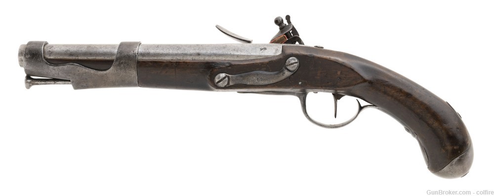 Rare French Model 1763 "Libreville" pistol .69 caliber (AH8312)-img-2