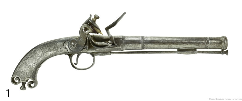 Pair of Scottish Flintlock Pistols by W. Brander (AH5062)-img-2