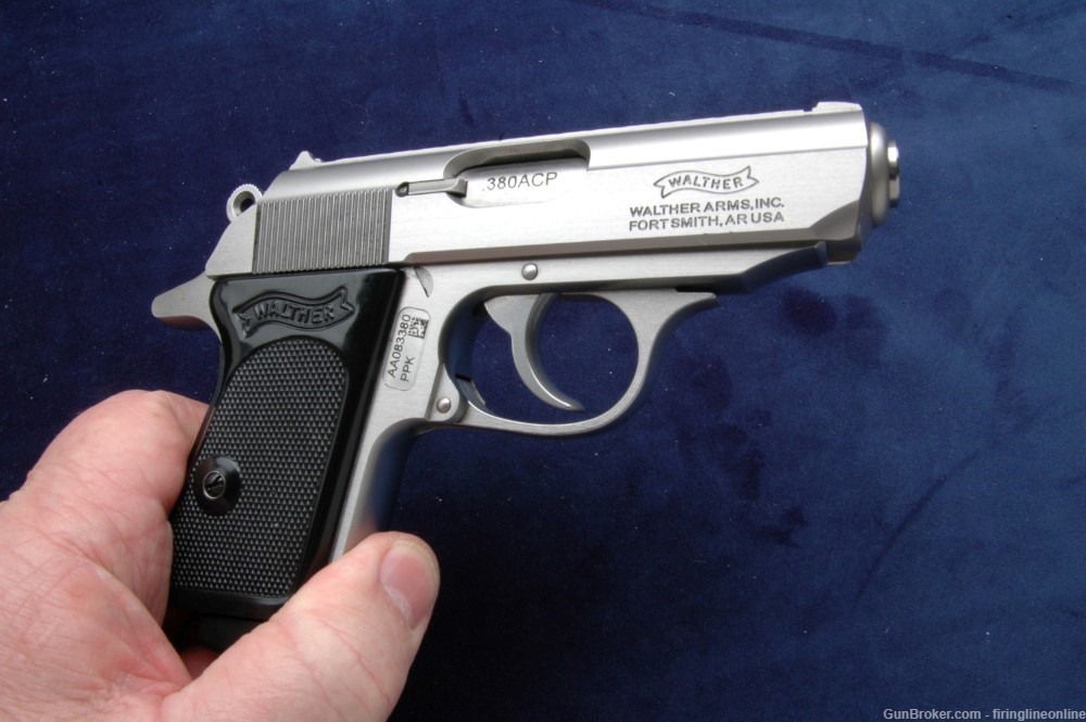 Excellent stainless Walther PPK .380-img-5