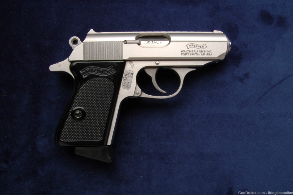 Excellent stainless Walther PPK .380-img-2