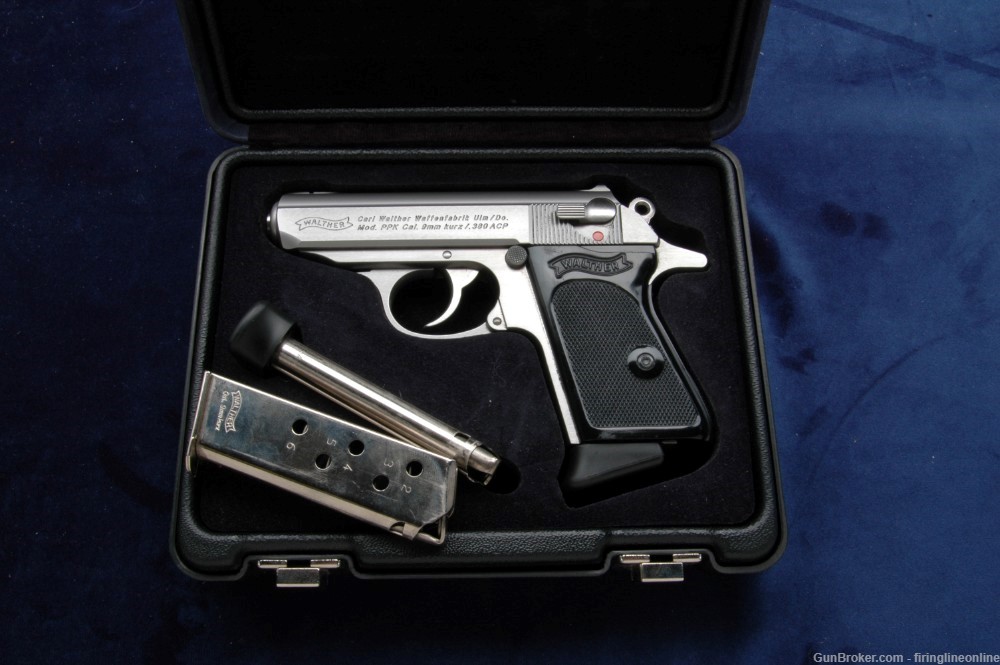 Excellent stainless Walther PPK .380-img-1
