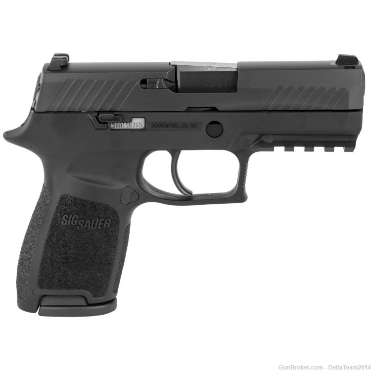 Sig Sauer P320 Compact Nitron 9mm Semi Auto Handgun - 15 Round Magazines-img-0