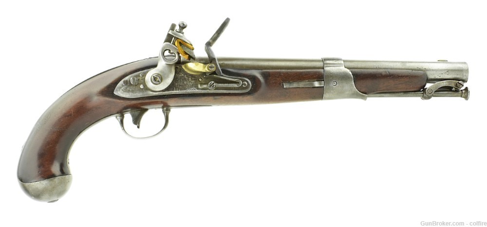 North Model 1819 Flintlock Pistol (AH5058)-img-0