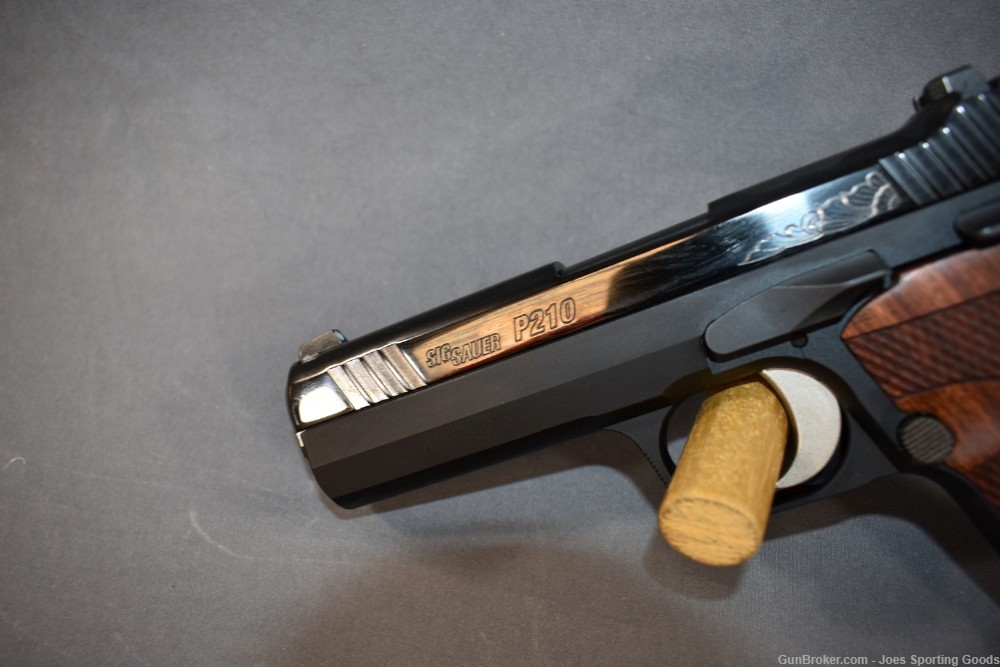 NiB - Sig Sauer P210 Carry - 9mm Semi-Auto Pistol w/ Factory Case & 3 Mags-img-6