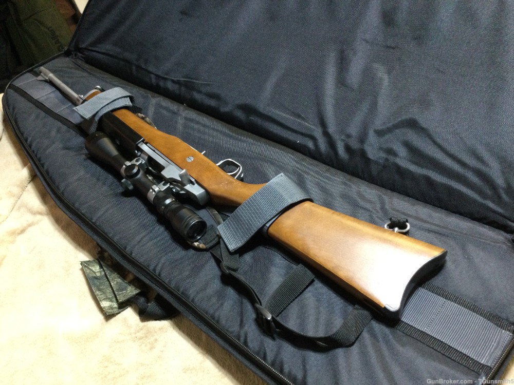 RUGER MINI-14 STAINLESS RANCH RIFLE in .223 Rem Cal. W/Acc’s-img-52