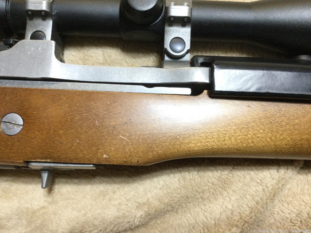 RUGER MINI-14 STAINLESS RANCH RIFLE in .223 Rem Cal. W/Acc’s-img-20