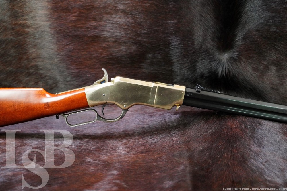 Cimarron 1860 Henry .45 Long Colt 24 1/4” Lever Action Rifle, Modern-img-0