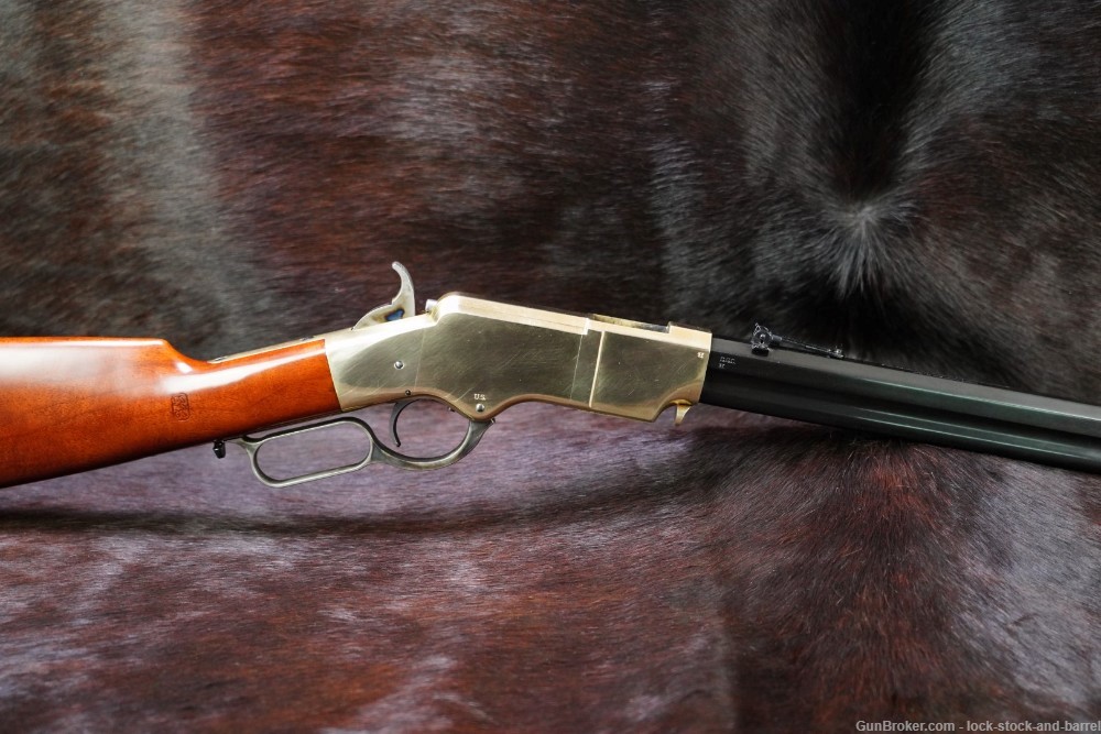 Cimarron 1860 Henry .45 Long Colt 24 1/4” Lever Action Rifle, Modern-img-2