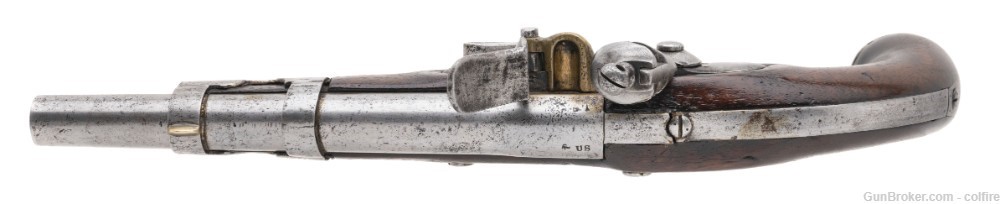 U.S. Model 1816 Flintlock pistol by S. North .54 caliber (AH8442)-img-4