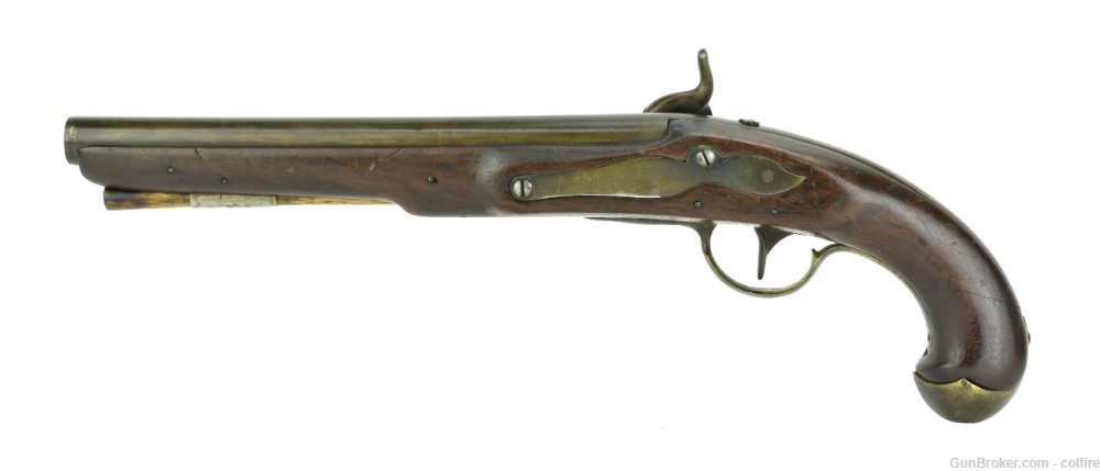 U.S. Model 1808 Pistol Converted to Percussion (AH5552)-img-2