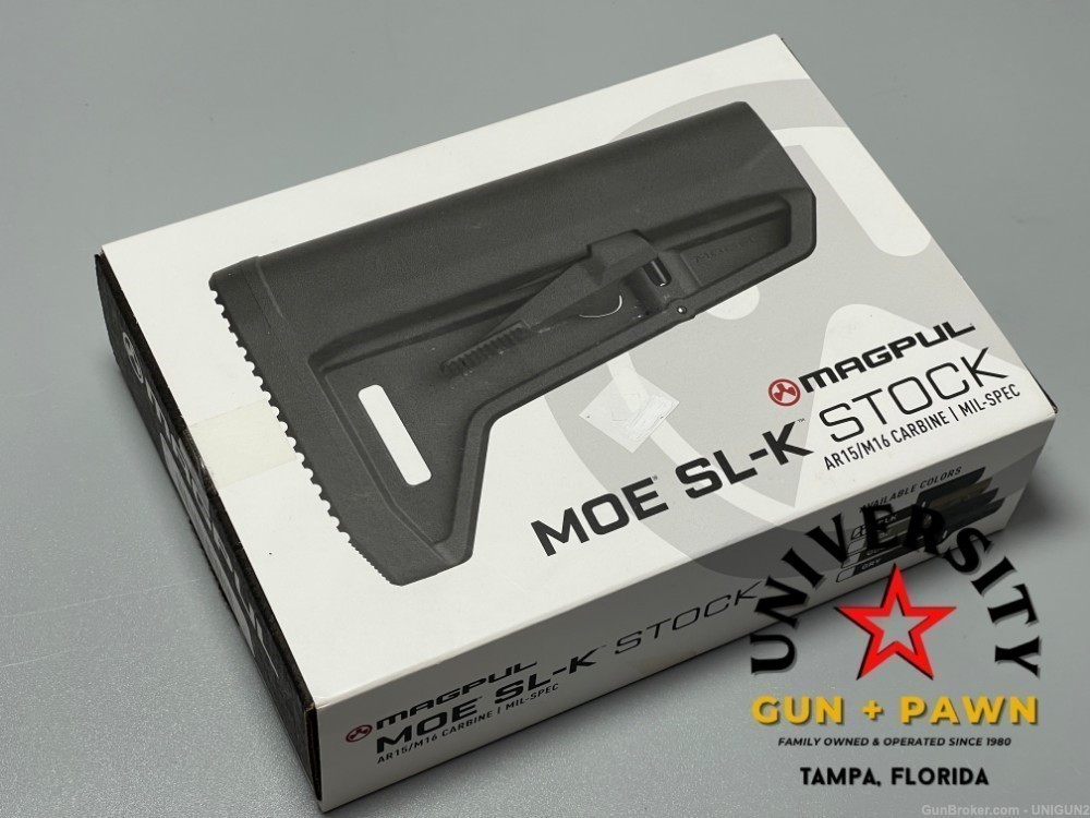 MAGPUL INDUSTRIES MOE SL-K Carbine AR-15 Stock 840815103080 MAG626-BLK-img-0