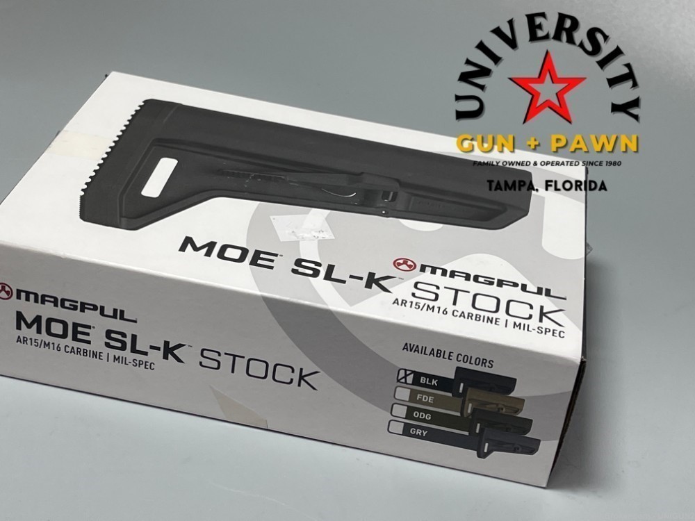 MAGPUL INDUSTRIES MOE SL-K Carbine AR-15 Stock 840815103080 MAG626-BLK-img-2