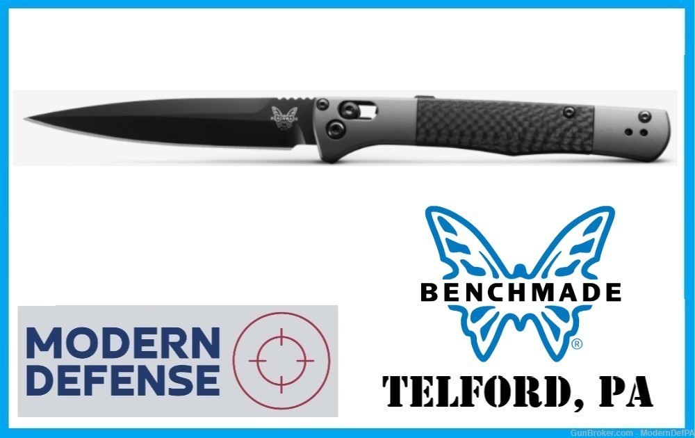 Benchmade Auto Fact Carbon Fiber NEW in TELFORD PA 4170BK-img-0