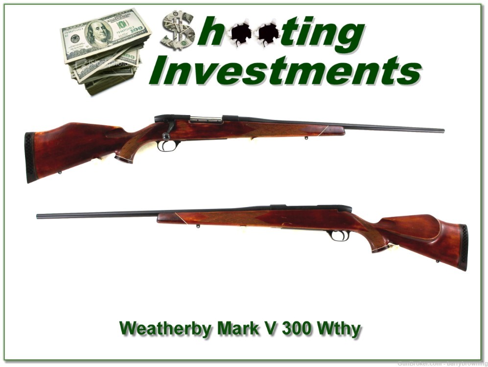 Weatherby Mark V Deluxe early German 300 Wthy Mag-img-0
