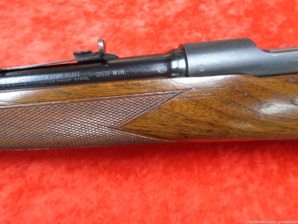 RARE 1955 Winchester Model 70 Featherweight 358 WIN PRE 64 FWT WE BUY TRADE-img-16