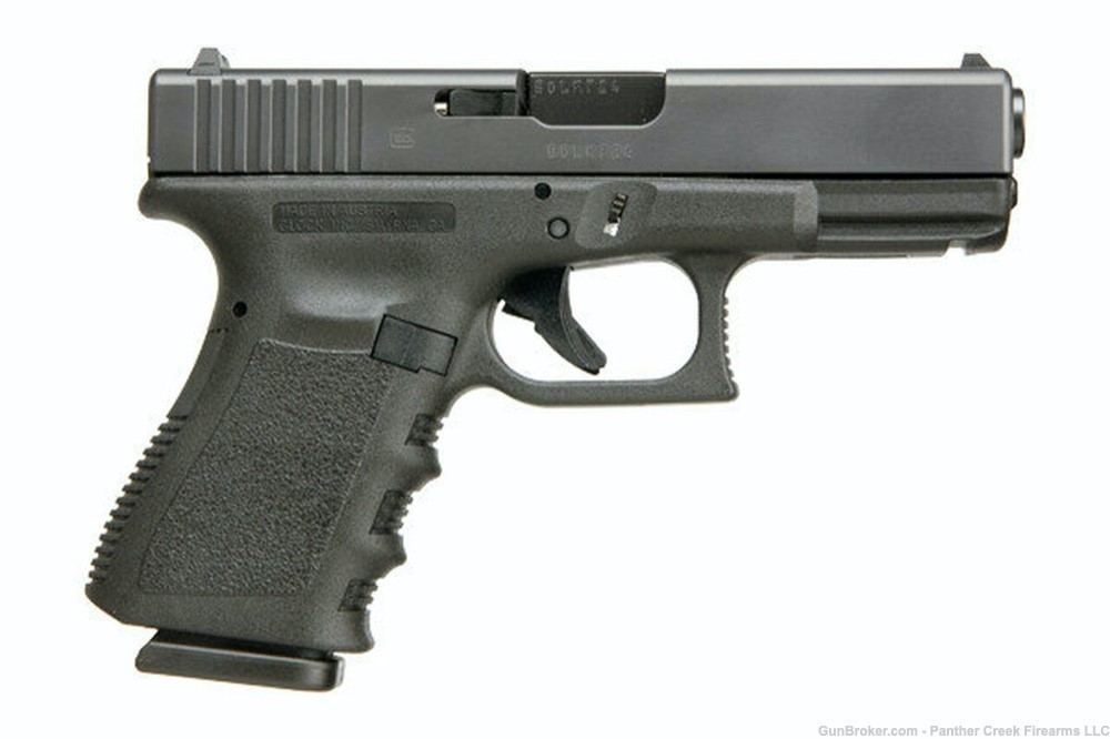 Glock 19 Gen 3 GEN3 9mm Black PI19502 NIB-img-0