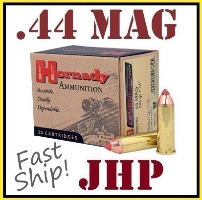 20rds Hornady LeverEvolution™ .44 Magnum 225 grain FTX JHP 92782 +FAST SHIP-img-0