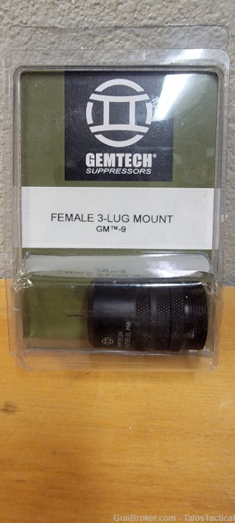Gemtech Female 3-Lug Mount-img-0