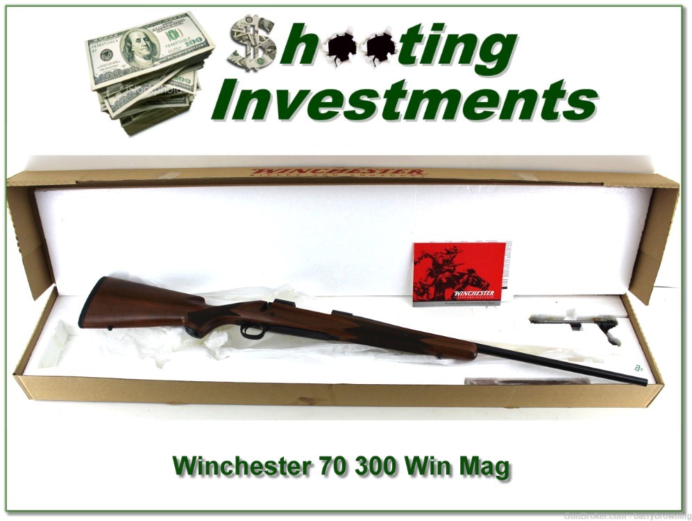 Winchester 70 Classic Sportier lightweight New Haven 300 Win mag in box!-img-0