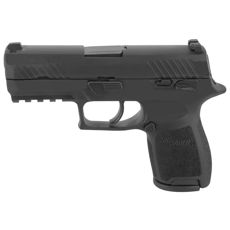 Sig Sauer P320 Nitron 9mm 3.9" MA Compliant Pistol w/SIGLITE (2)10rd Mags-img-1