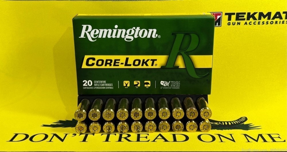Remington Core-Lokt .264 Winchester Mag Ammunition. One Box. -img-2