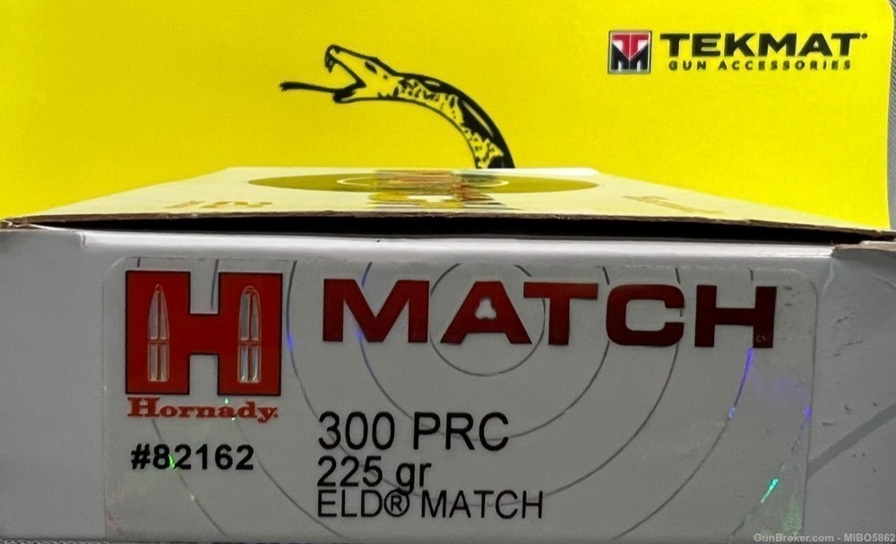Hornady Match .300 PRC Ammunition. One Box. -img-0