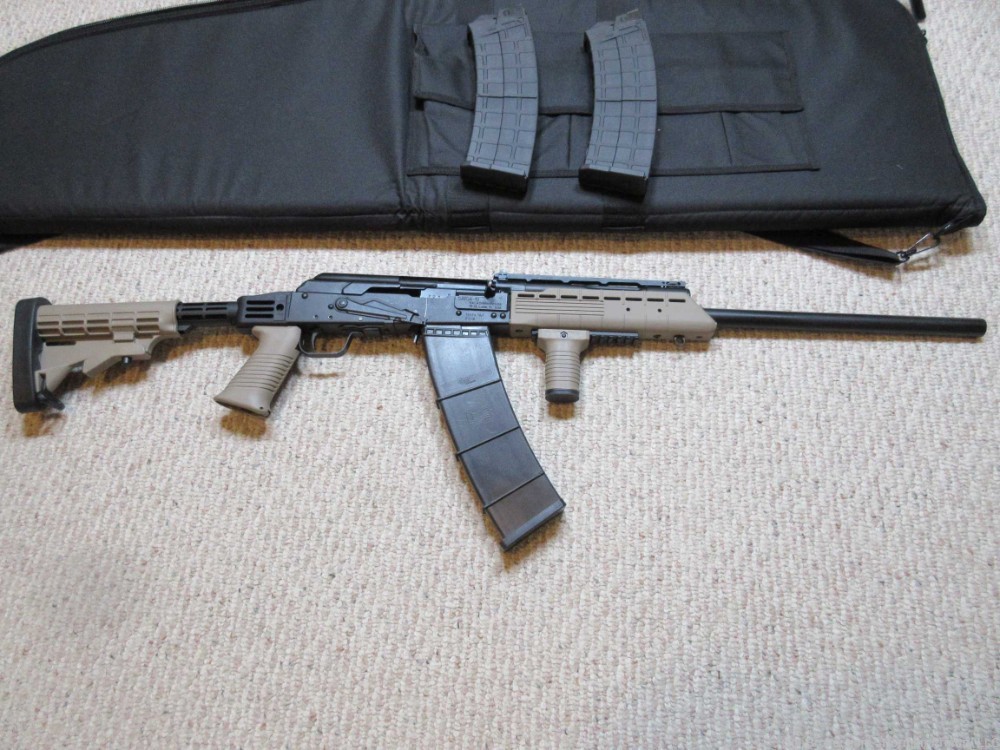 Izhmash Russian Kalashnikov Saiga 12ga 24" barrel 3" chamb 1998 3-10rd mags-img-4