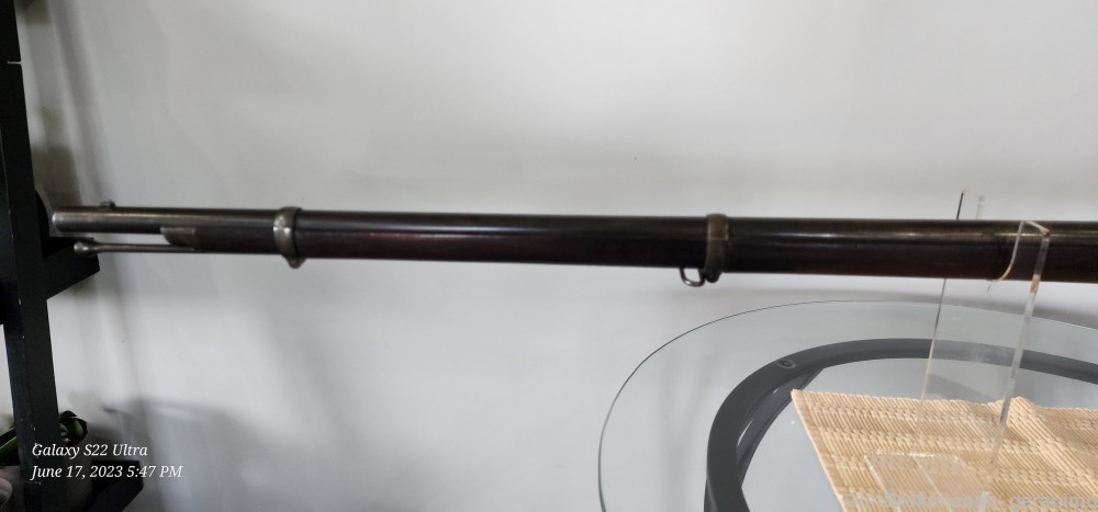 U.S. LINDSAY DOUBLE HAMMER PERCUSSION MUSKET .58 NO FFL-img-1